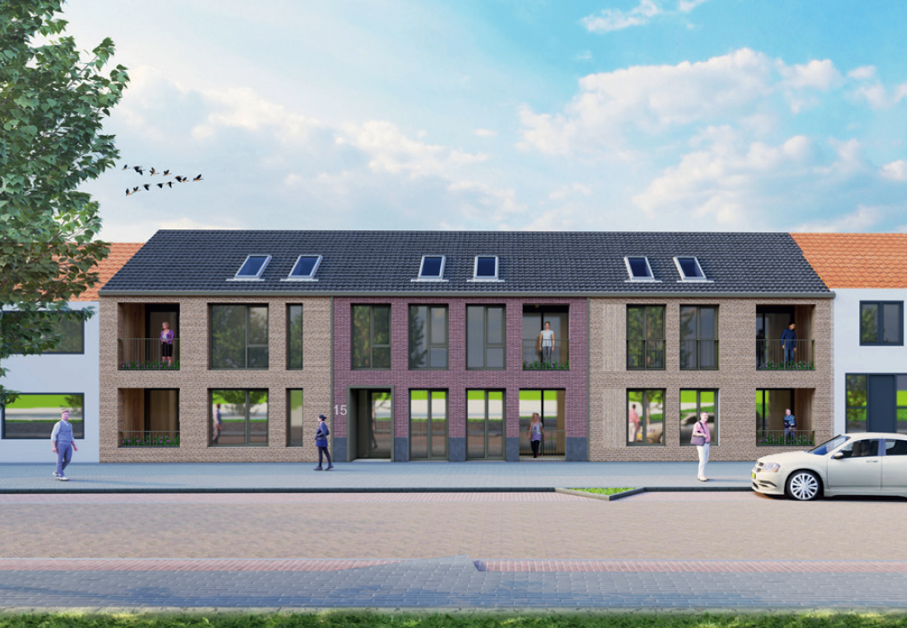 Project Breskens — vooraanzicht render