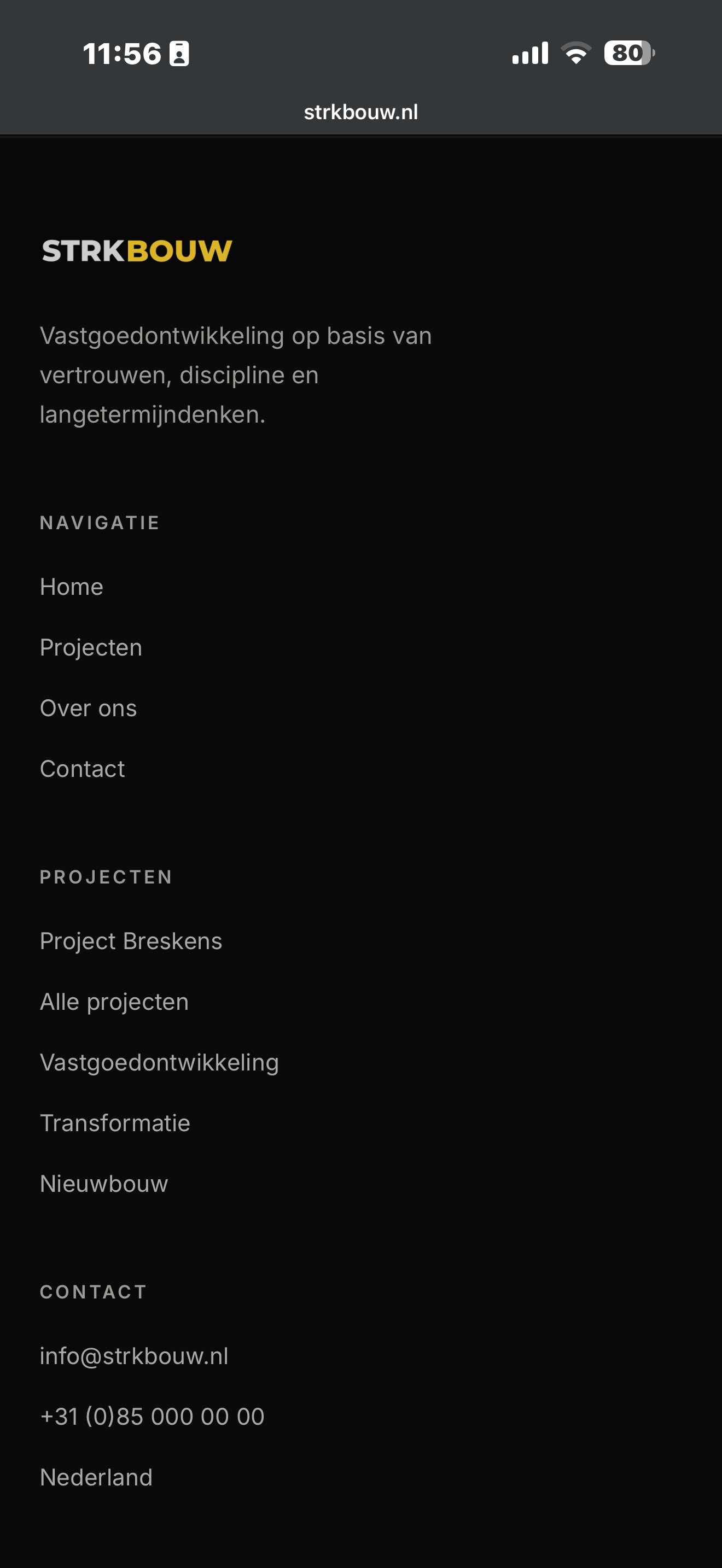 Project Breskens — binnenplaats render